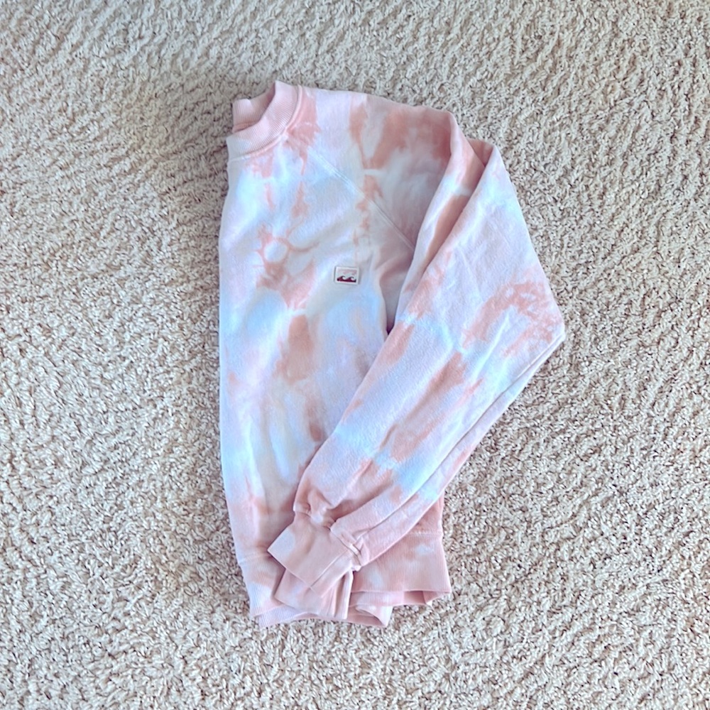 Tie die billabong sweater